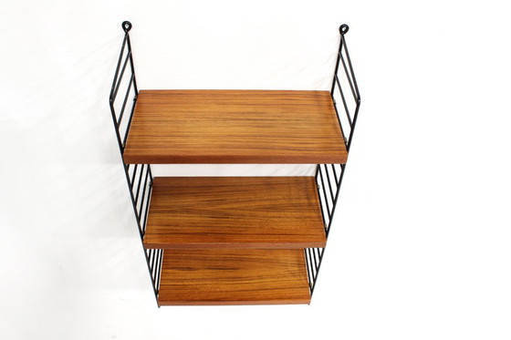Image 1 of Come nuovo! Scaffale vintage in teak Nisse Strinning, metà secolo, anni '60-'70, n. 7