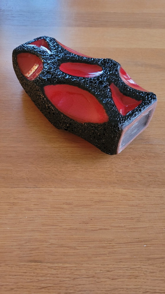 Image 1 of Roth Keramik fat lava vaas - jaren 60