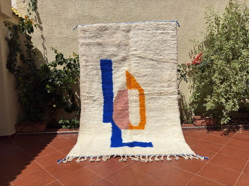 Marokkaans wollen vloerkleed 250/150cm