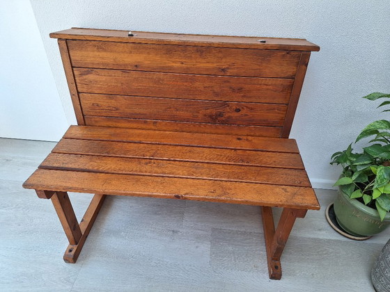 Image 1 of Houten bankje