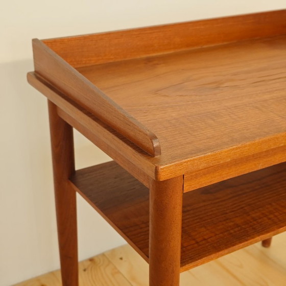 Image 1 of Vintage teak wooden side table