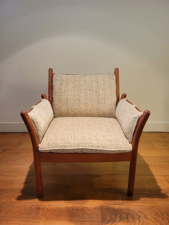 Image 1 of 2x Genius Sessel von Illum Wikkelsø für C.F.C. Silkenborg