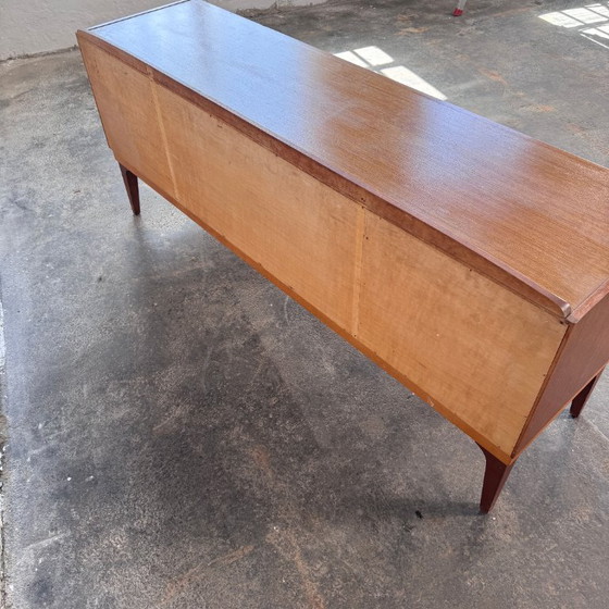 Image 1 of British Remploy Sideboard with Brass Handles, 1960