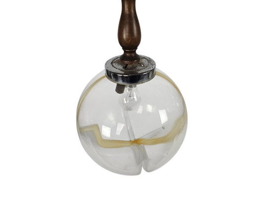 Image 1 of Murano - Toni Zuccheri - Suspension XL - soufflée à la bouche - années 70