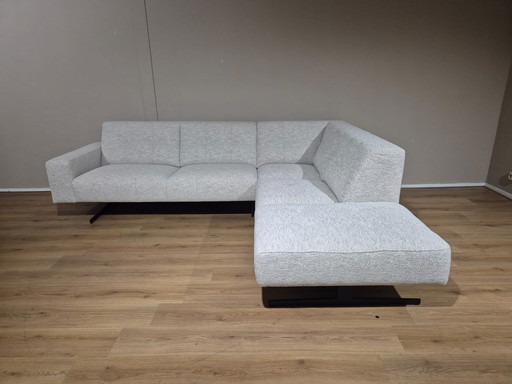 Montel Traffic - Corner sofa - New - Linen - Gray - Fabric