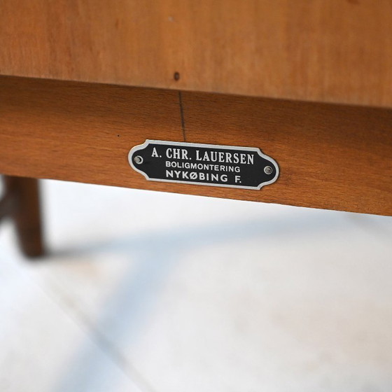 Image 1 of Teak Bedside Tables by A. Chr. Laursen, Denmark 1950s