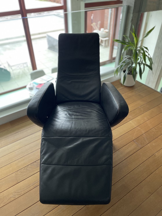 Image 1 of Interstuhl Sitzklassik drehbar – designer relax armchair – real leather