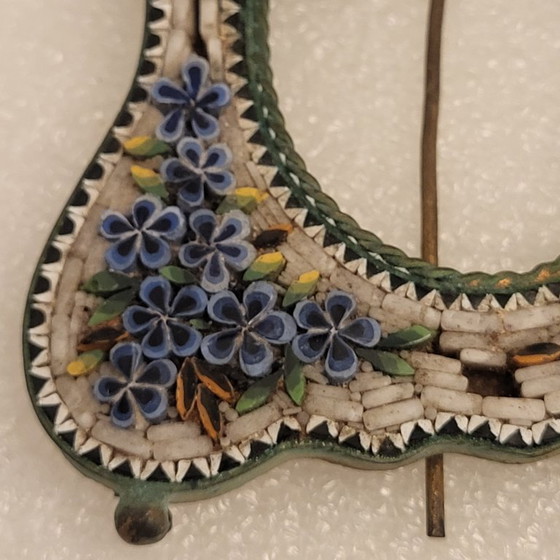 Image 1 of Cornice in micromosaico e bronzo, Italia, circa 1900