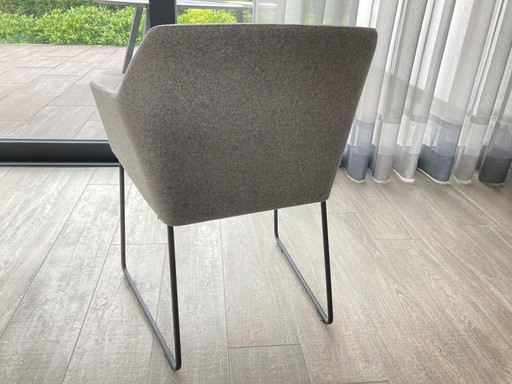 4 chaises de salle à manger Arco