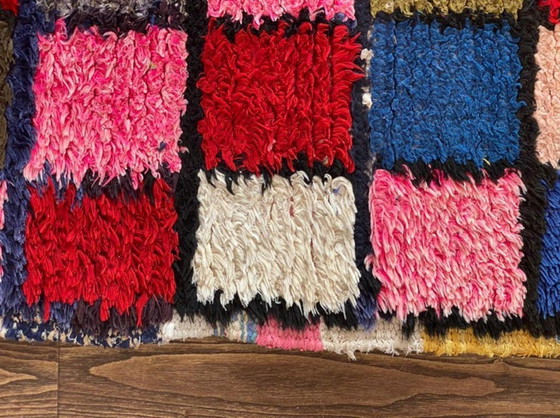 Image 1 of Mehrfarbige Berberteppiche aus Leinen, 200 cm x 100 cm