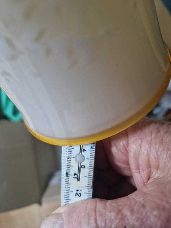 Image 1 of Lampe suspendue mouchoir en verre de Murano