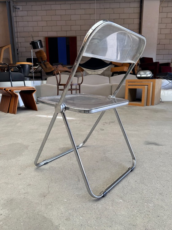 Chaise pliante Anonima Castelli Plia, Giancarlo Piretti – Chaises pliantes, Métal, Plastique (photo 8 of 11)