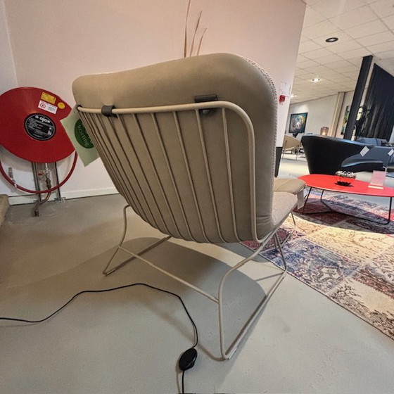 Image 1 of bert plantagie Draat D41 armchair with ottoman