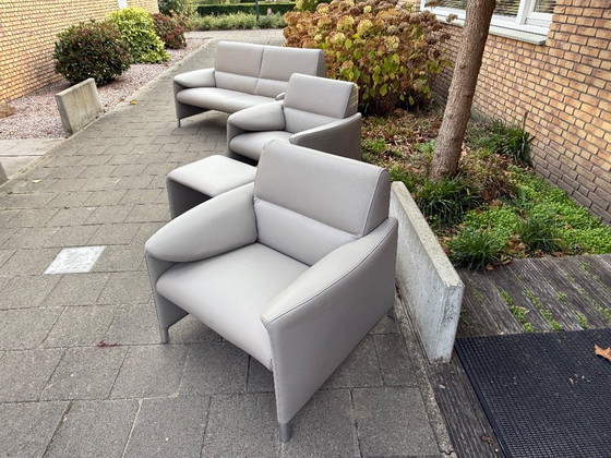 Image 1 of Leolux Felizia 2.5-zits + 2x Poltrona + POUF