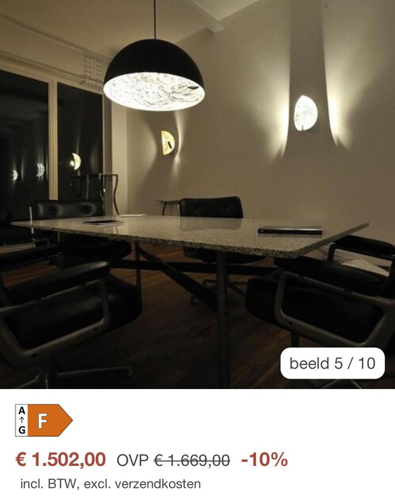 Image 1 of Catellani & Smith Stchu-Moon 02 Pendant Lamp