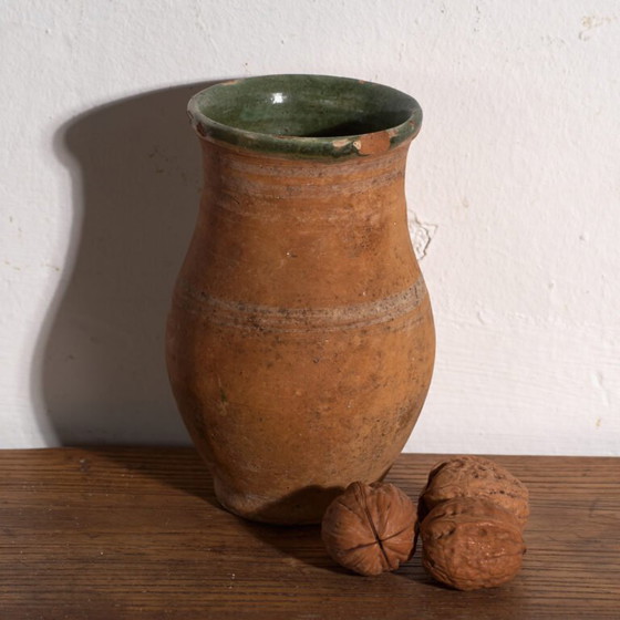 Jarrón antiguo de loza vidriada – Europa Central, circa 1920 – Jarrones, Rustic (photo 7 of 39)