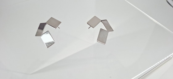 Image 1 of Alessi Fiato Mario Trimarchi Earring, Stainless Steel