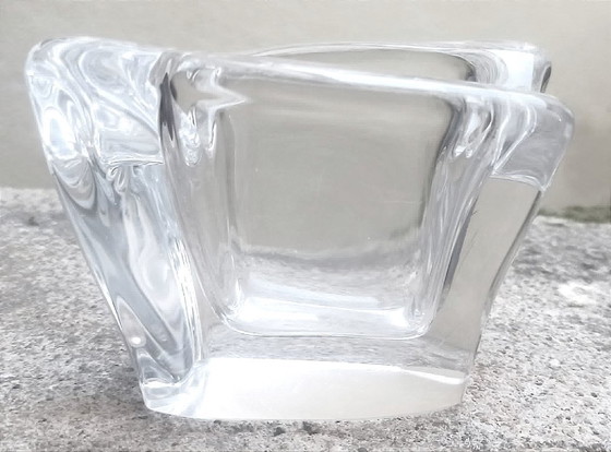 Image 1 of Crystal ashtray, 1970s, 12 cm wide