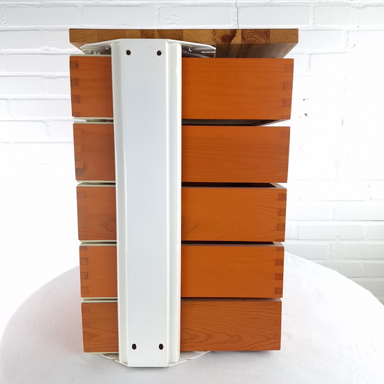 Image 1 of Armoire murale vintage à tiroirs Ikea Herbert des années 90