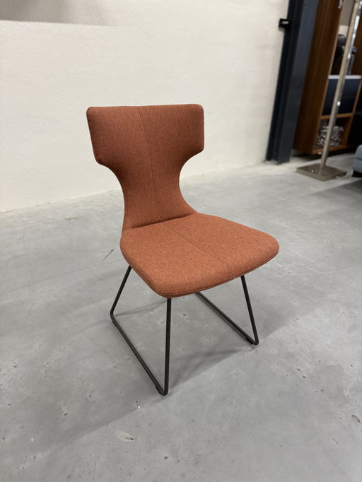(1) Leolux Callas Artisan dining chair Feltwool