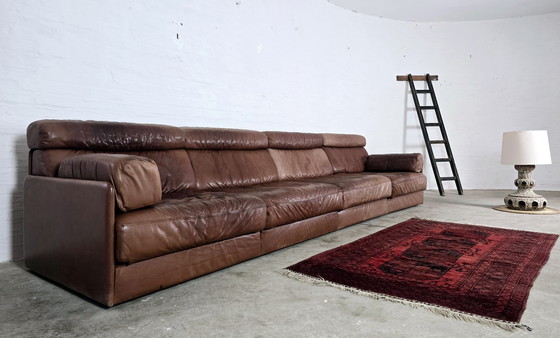 Image 1 of De Sede Ds 77 Sofa Daybed Modulaire Sofa Vintage jaren 60 70 Loft Studio Zitgroep