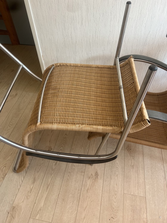 Image 1 of Un'opportunità unica per acquistare quattro sedie originali Gispen 404, un progetto iconico di Willem Hendrik Gispen - un