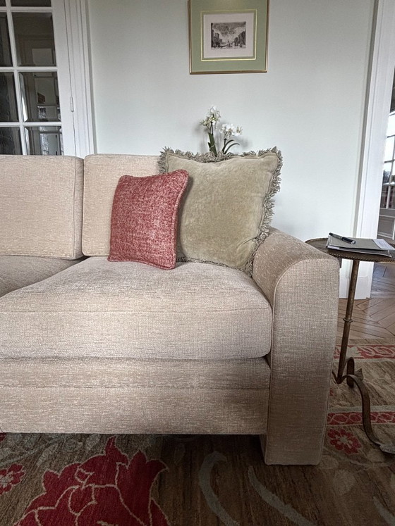 Image 1 of Set of 3 designer sofas - Italian made - Pierre Frey fabric - new