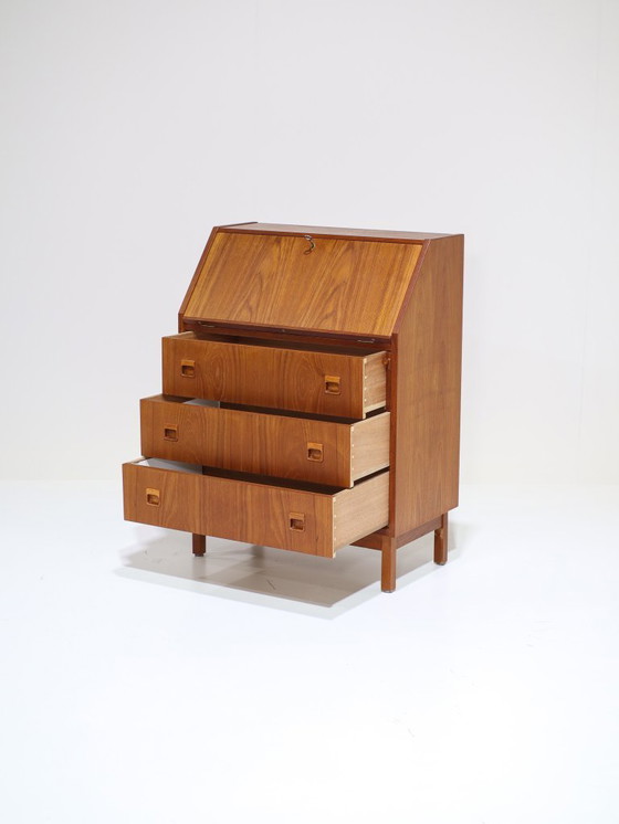 Image 1 of Scrivania vintage danese in teak, anni '60