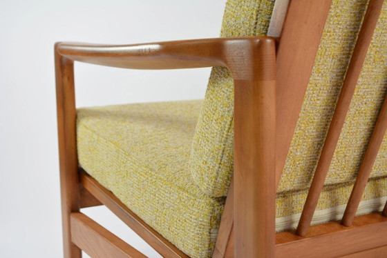 Image 1 of gevlekte gele BZ fauteuil