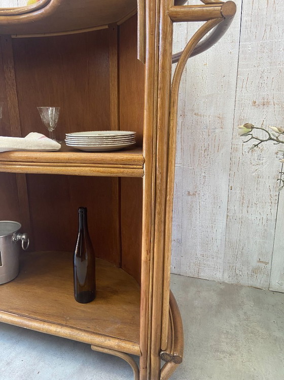 Image 1 of Vintage rotan bar