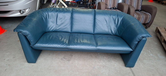 Image 1 of Leolux Morion blu molto pulito