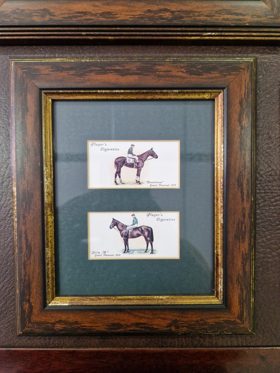 Image 1 of Estampa del caballo enmarcada