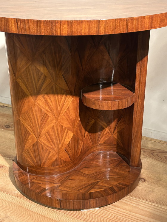 Image 1 of Art Deco Bijzettafel in Pallisander Fineer