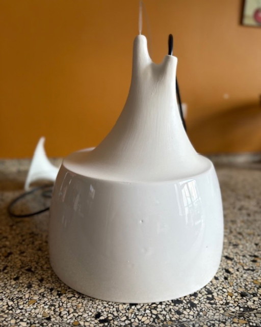 Ceramic pendant lamp Perlei