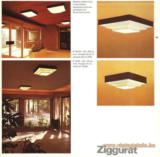 Image 1 of Lampada da soffitto Raak Ziggurat NA41