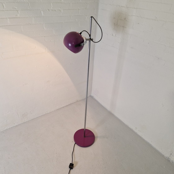 Image 1 of Super süße lila Kugellampe oder Stehlampe