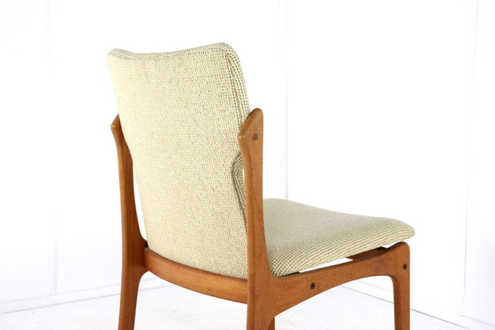 Image 1 of Set of 6 Vamdrup dining chairs vintage Danish