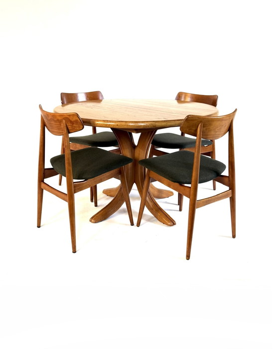 Image 1 of Vintage Danish extendable dining table, Arebbo Møbler '70