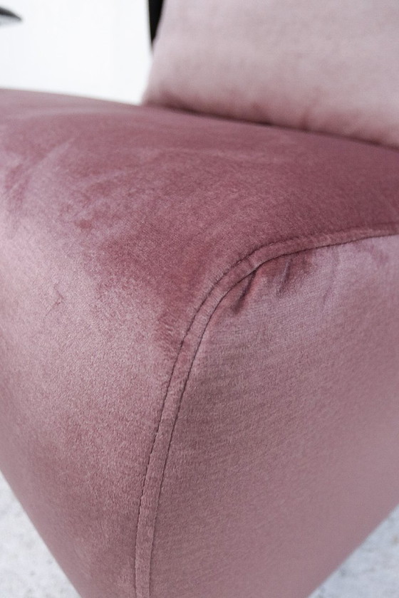 Image 1 of Memphis Lounge-Sessel mit Tisch – Mandelli & Selva für Salmistraro, 1980er Jahre