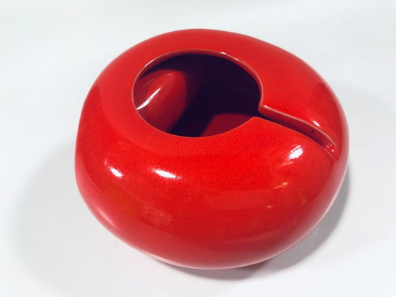 Image 1 of Cendrier vintage - Boccato/Gigante/Zambusi - Sicart - Faïence - Space Age - 1960