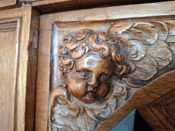 Image 1 of Armario arqueado de Utrecht, finales del siglo XVII.