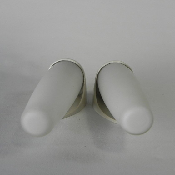 Image 1 of Set di 2 lampade da parete Bo Niko con supporto in bachelite, anni '60