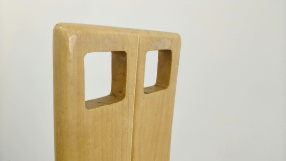 Ensemble de chaises de salle à manger design postmoderne – Wood (photo 6 of 7)