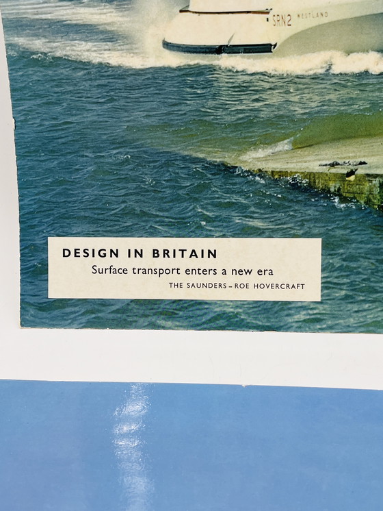 Image 1 of Set di 4 foto in cartone "Design in Britain"