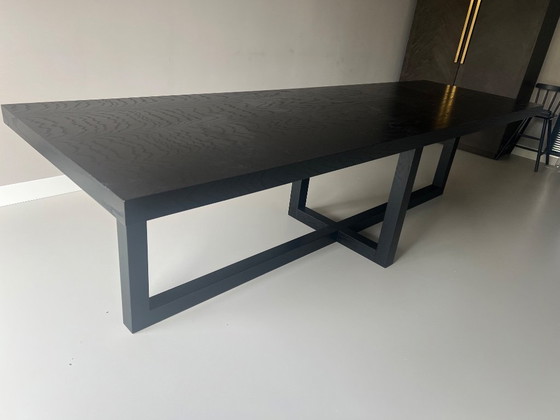 Image 1 of Puuur Interiors tafel eiken zwart