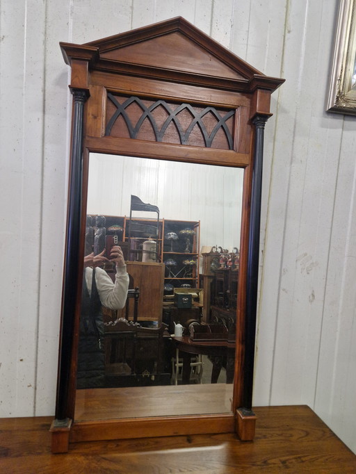 Prachtig grote vintage spiegel 1.26x60