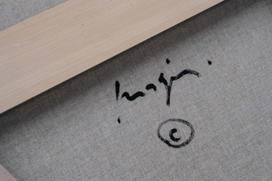 Image 1 of Dos pinturas al óleo originales de Pascal Magis 100 x 100