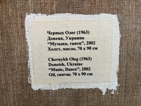 Image 1 of Schilderij ingelijst in mooie baklijst van Oleg Chernykh