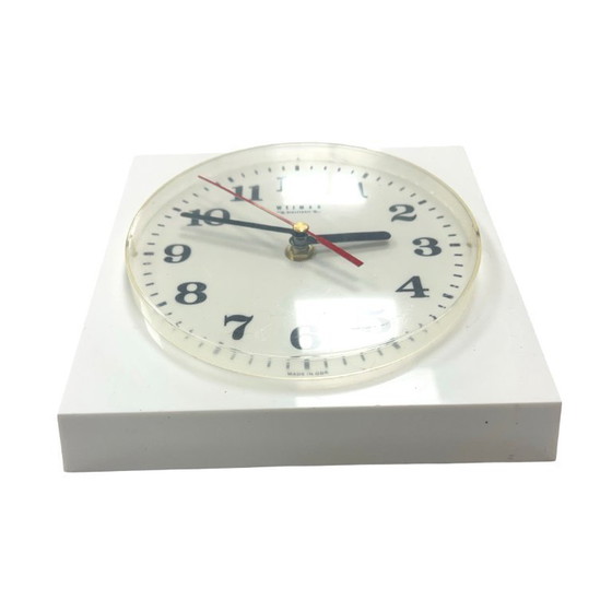 Image 1 of Weimar elektronische wandklok, Duitsland, jaren 70, retro vintage
