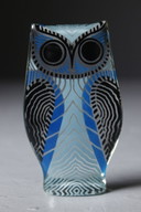Abraham Palatnik - Owl Sculpture resin Op Art Brazil 1970s